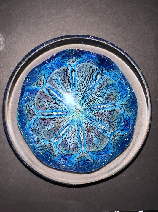 Robert Eickholt "Sea Anemone" - 1993 Glass Paperweight