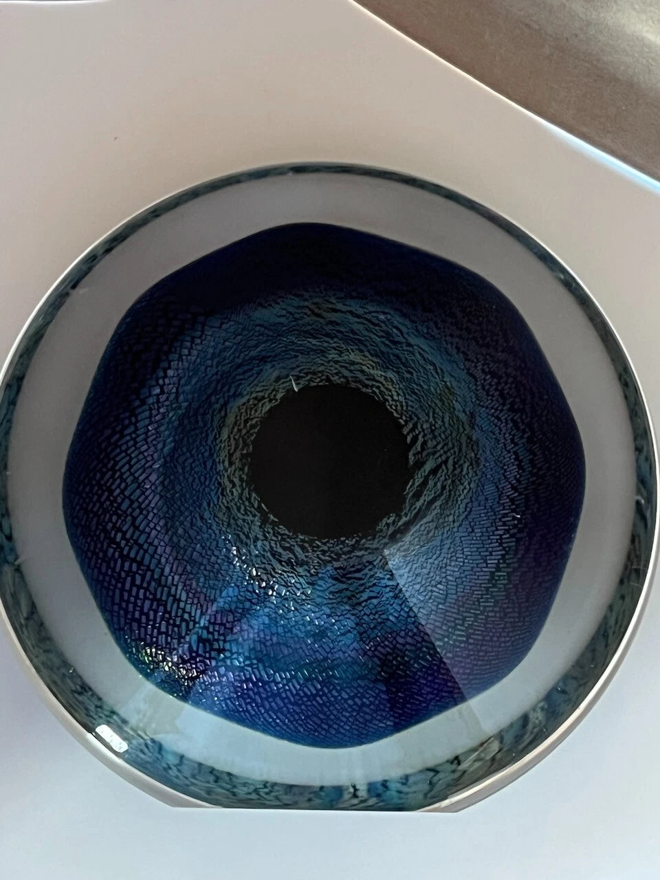 Robert Eickholt "Sea Anemone" - 1993 Glass Paperweight