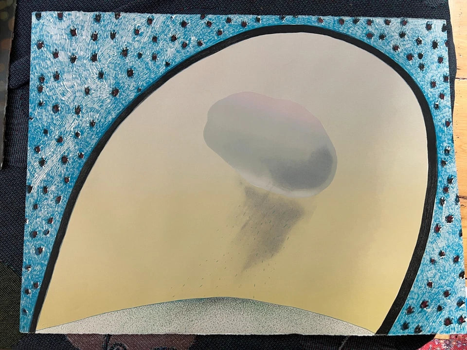 Jack Hooper "Spring Sky/Sierra Sky" - Signed BAT Proof Lithograph