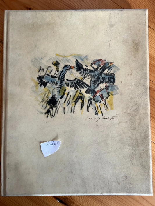 Lovis Corinth "Gesammelte Schriften" - Rare First Edition w/ Family Provenance