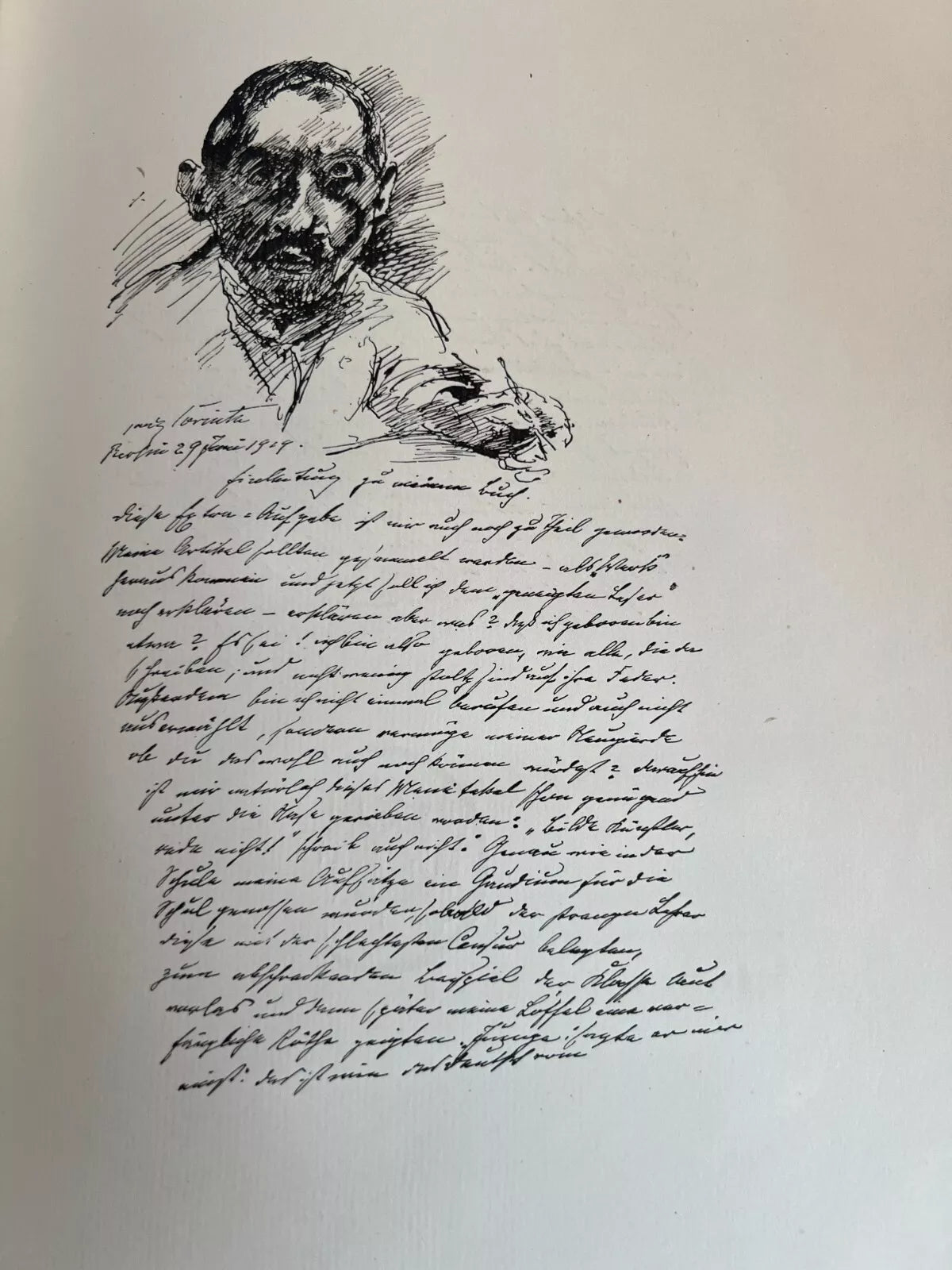 Lovis Corinth "Gesammelte Schriften" - Rare First Edition w/ Family Provenance