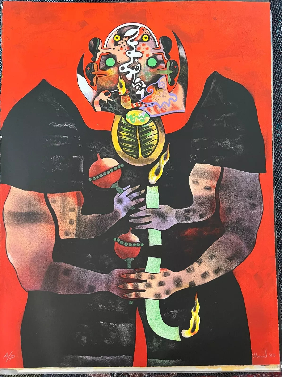 Leonel Maciel "The Devil" - Signed & Numbered Lithograph