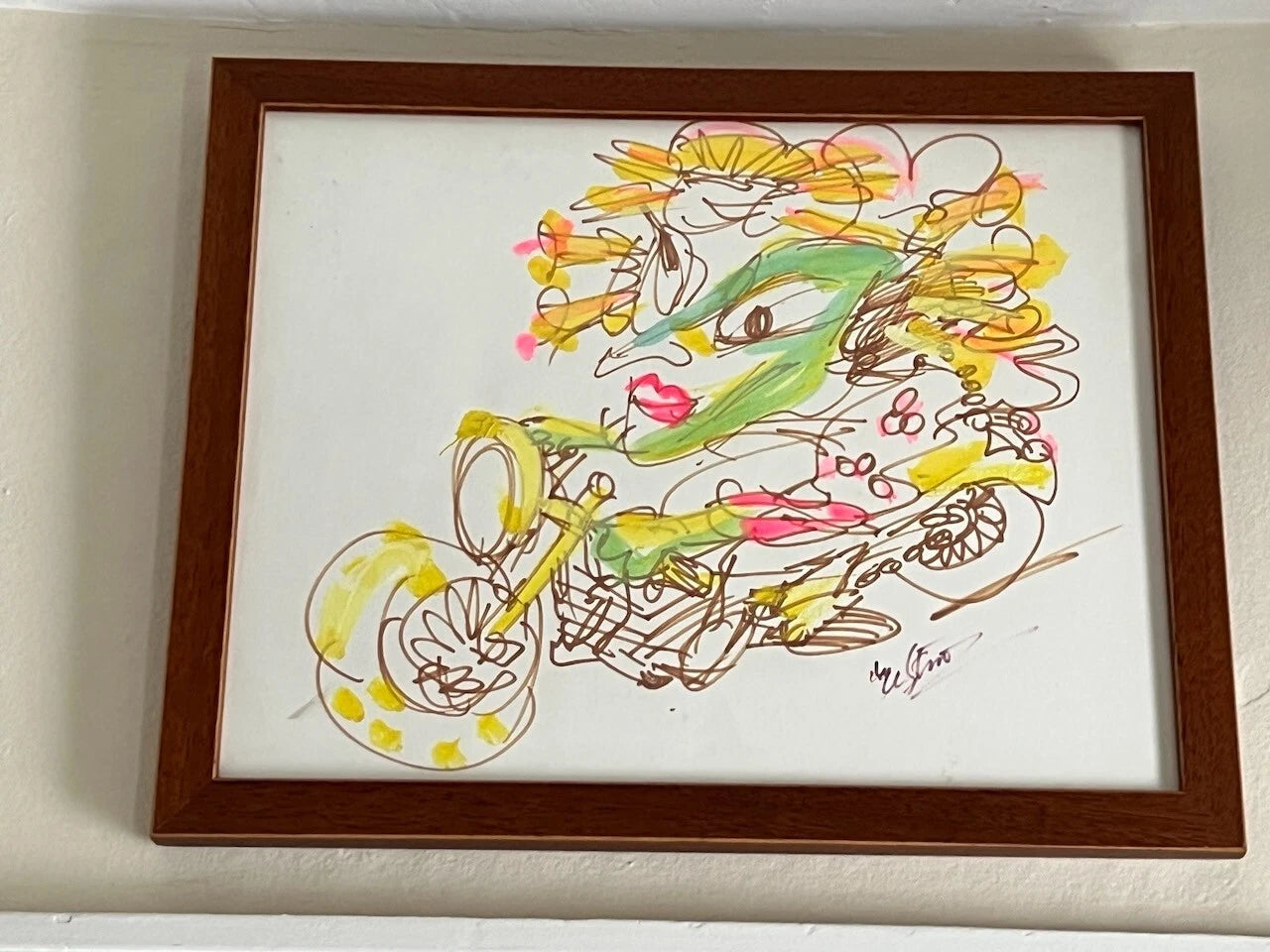 Ushio Shinohara "Motorcycle Oiran" - Original Piece